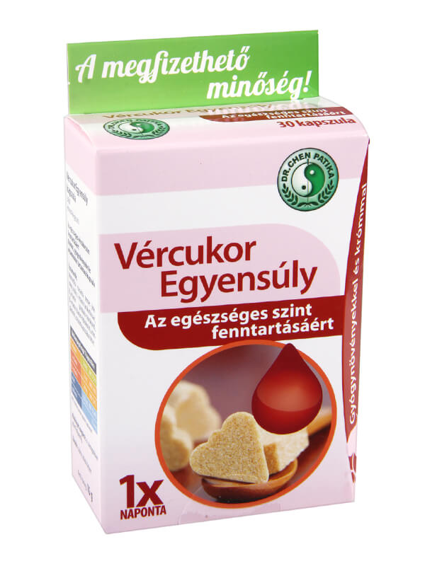 Dr.chen vércukor egyensúly kapszula 30 db