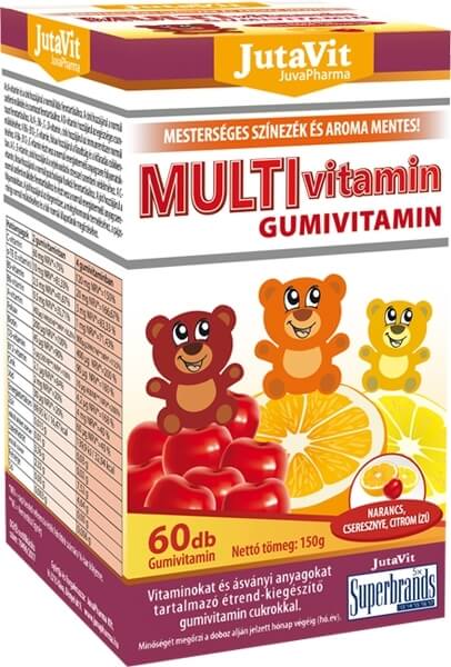 Jutavit multivitamin gumivitamin 60 db
